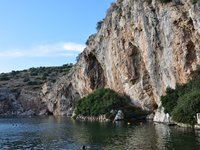 Lake Vouliagmeni, swimming