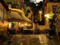 Klepsidras Street in the neighborhood of Plaka