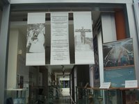 Marathon Run Museum display